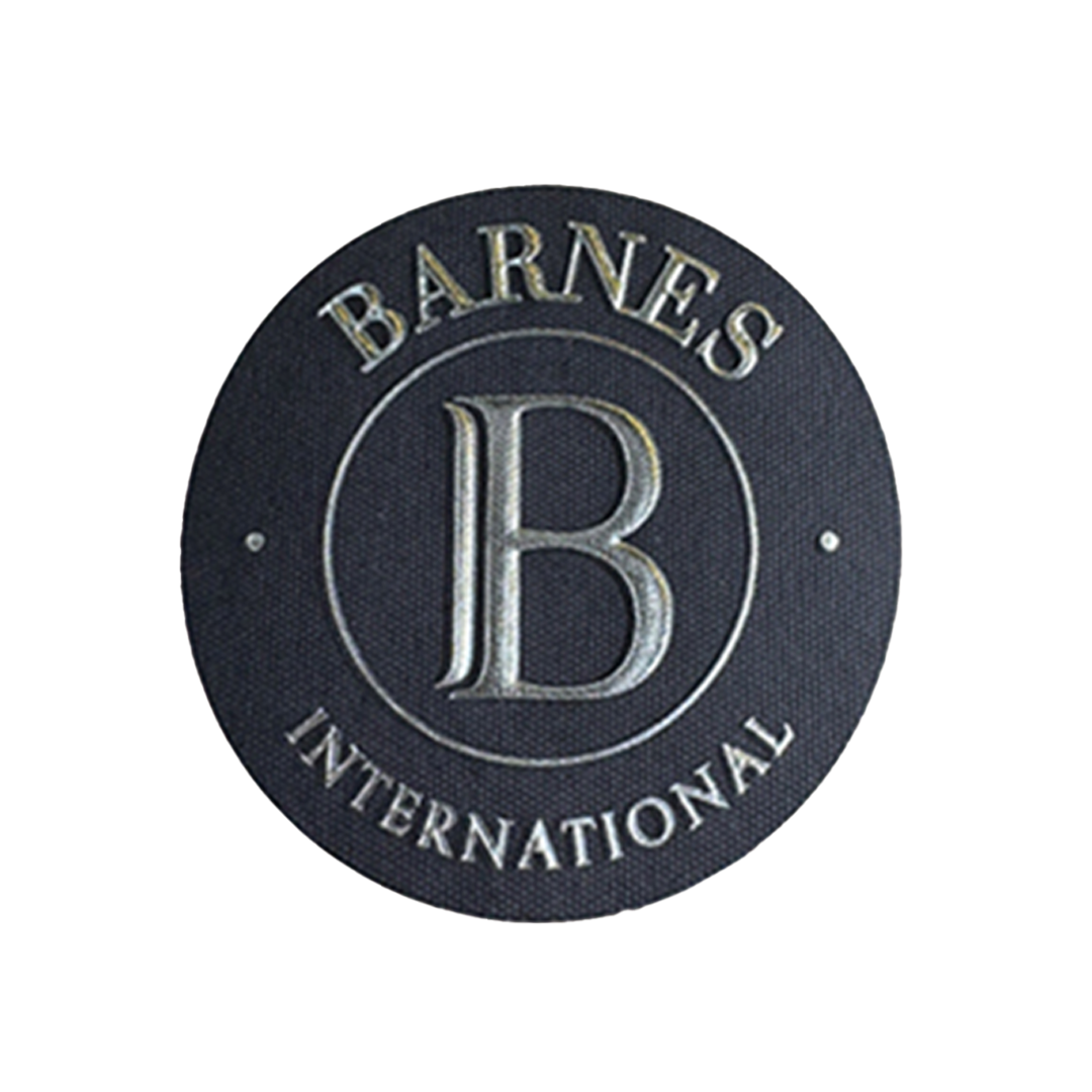 Black Embossed Stickers